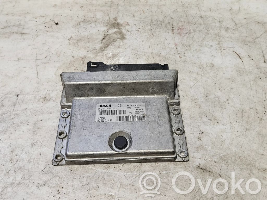 Engine control unit/module   9626373980,0281001442