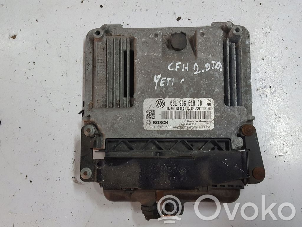 Engine control unit/module   03L906018DB