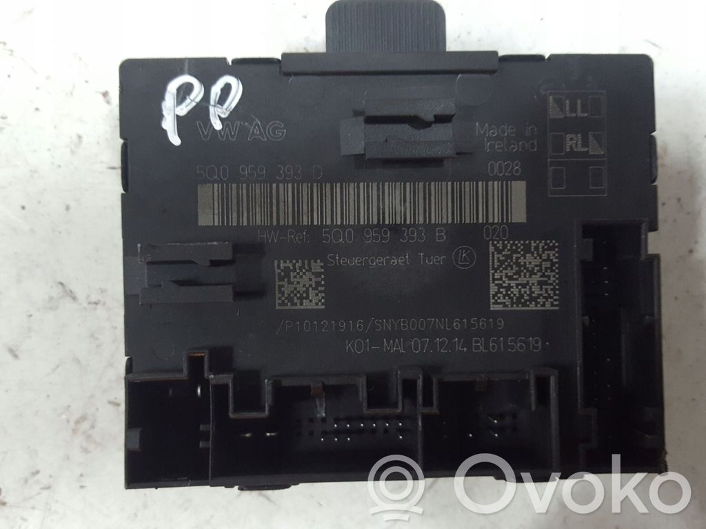 Door control unit/module   5Q0959393D