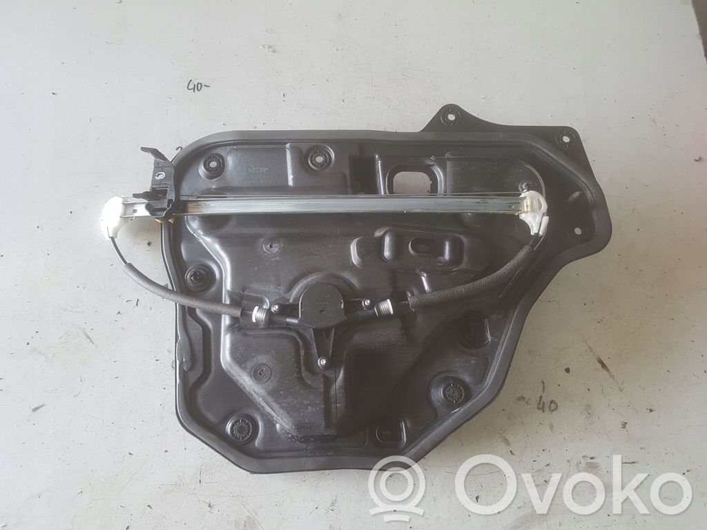 Regulador de puerta trasera con motor