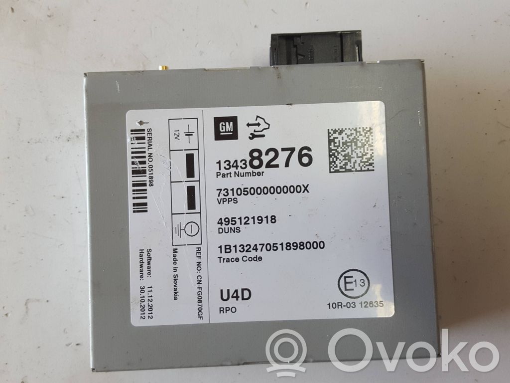 Opel Mokka Other control units/modules 