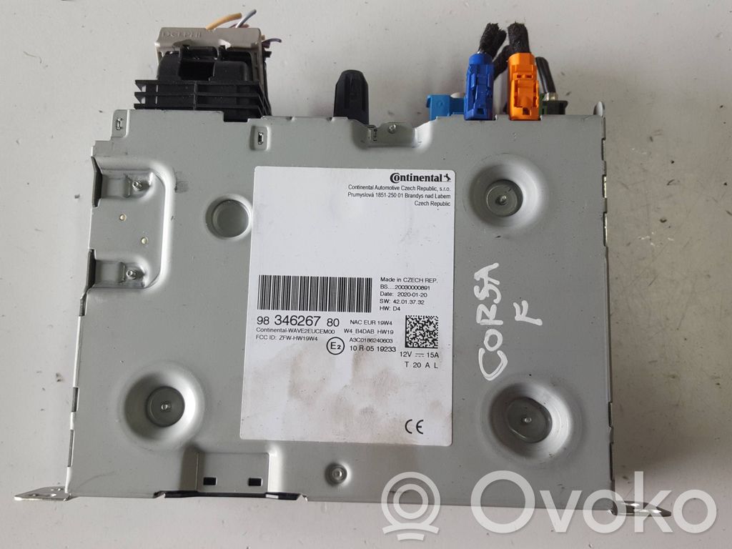 Panel / Radioodtwarzacz CD/DVD/GPS   9834626780