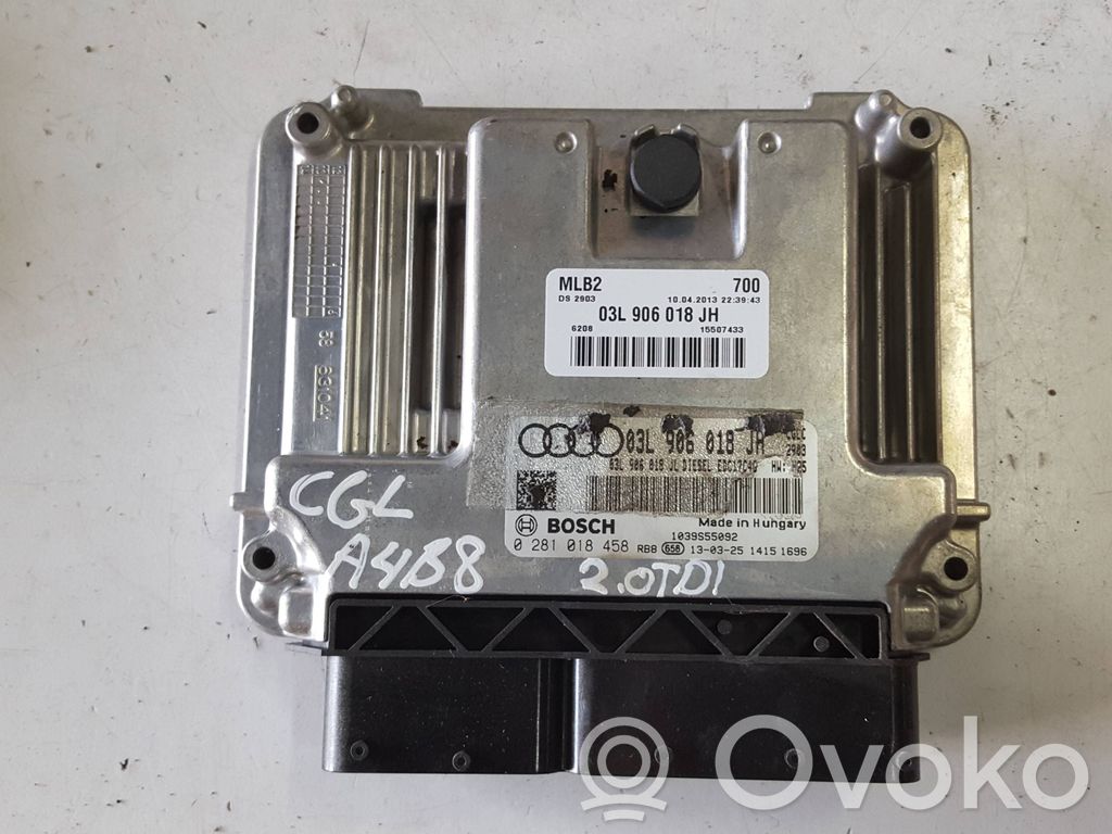 Audi A4 S4 B8 8K Engine control unit/module 