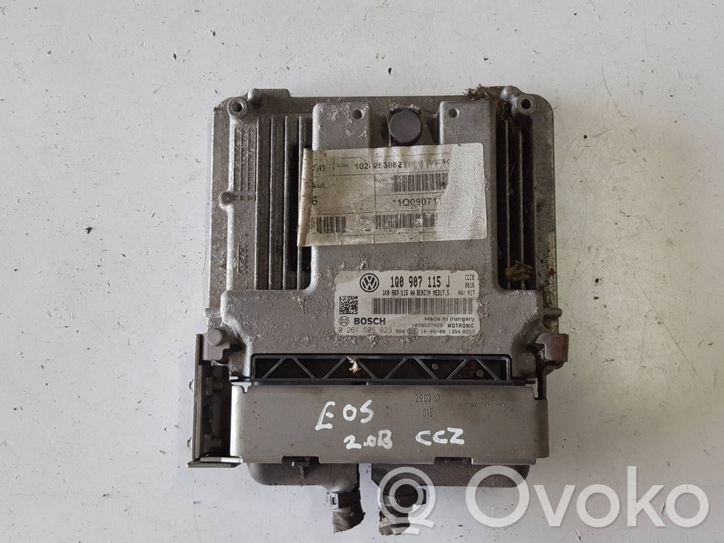 Engine control unit/module ECU   1Q0907115J,1K0907115AA,0261S05623