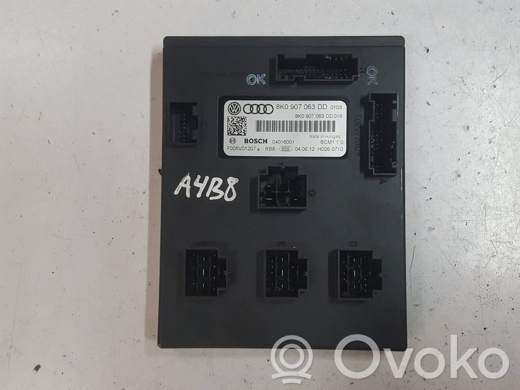 Audi A4 S4 B8 8K Module confort 