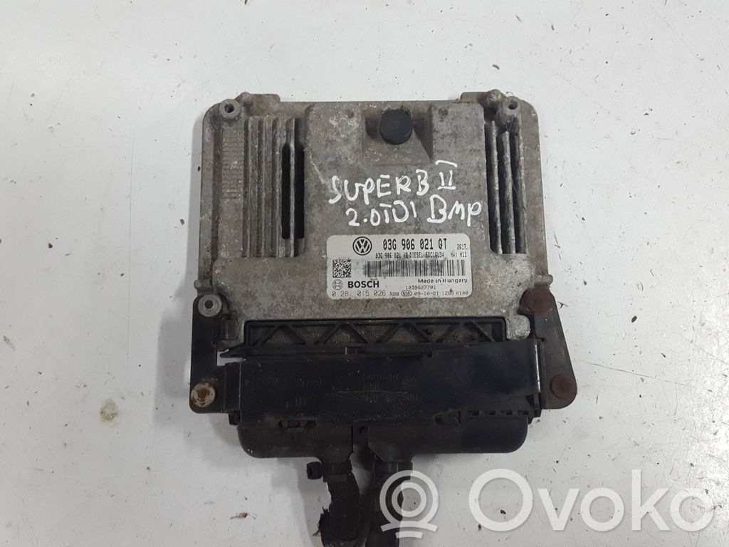 Sterownik / Moduł ECU   03G906021QTXAUTOPX,03G906021QT,03G906021AB,0281015026