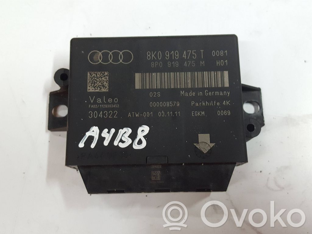 Audi A4 S4 B8 8K Sterownik / Moduł parkowania PDC 