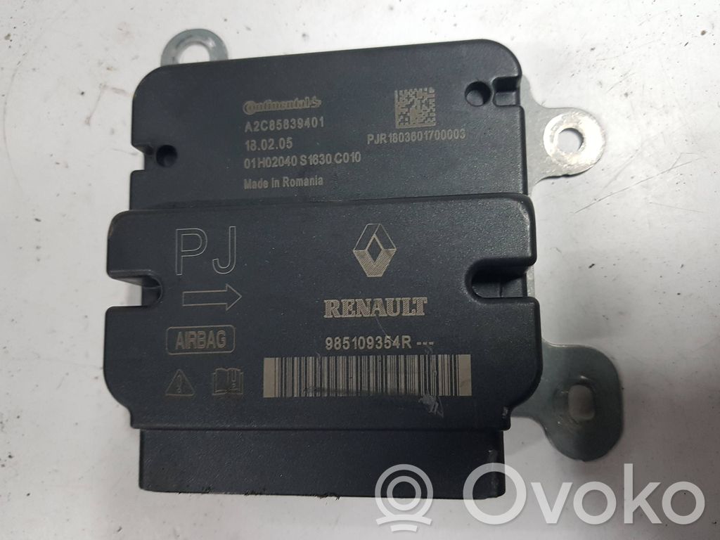 Dacia Dokker Turvatyynyn ohjainlaite/moduuli 