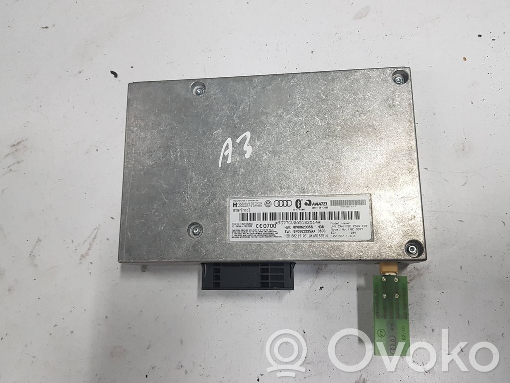 Audi A3 S3 8P Модуль «Bluetooth» 