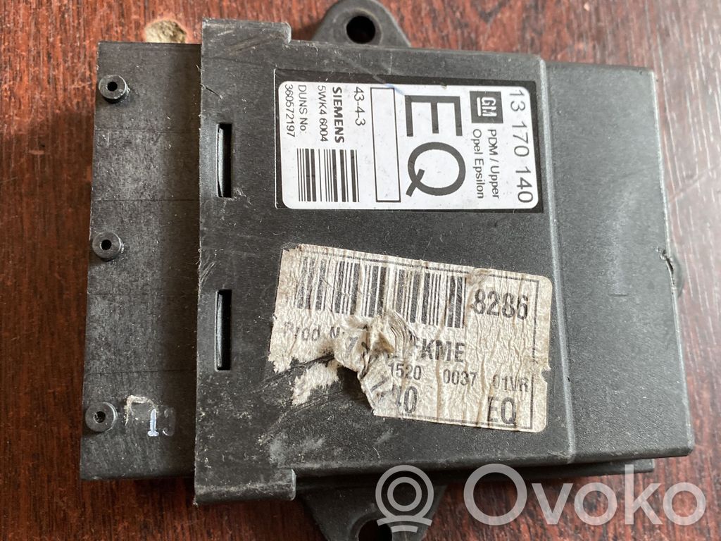 Opel Vectra C Door central lock control unit/module 