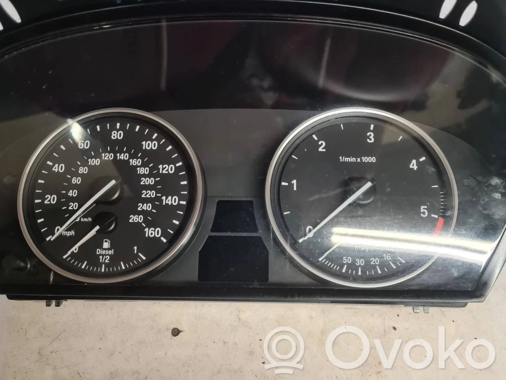 BMW 5 E60 E61 Speedometer (instrument cluster) 
