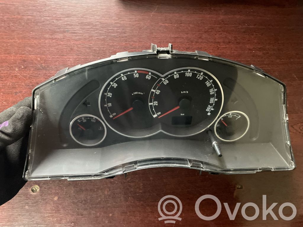 Opel Meriva A Speedometer (instrument cluster) 
