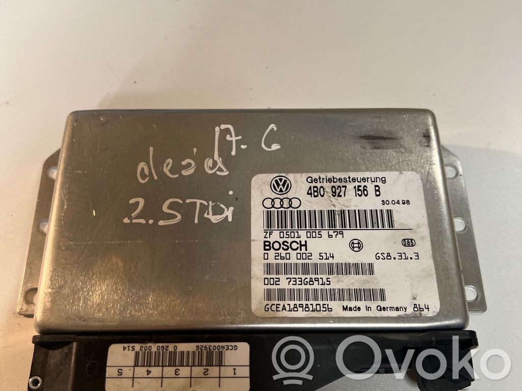 Gearbox control unit/module   4B0927156B,0260002514,0501005679