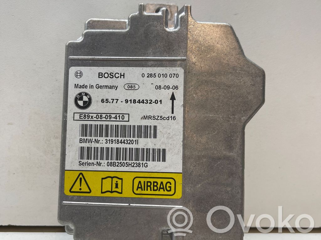 BMW 3 E90 E91 Airbag control unit/module 