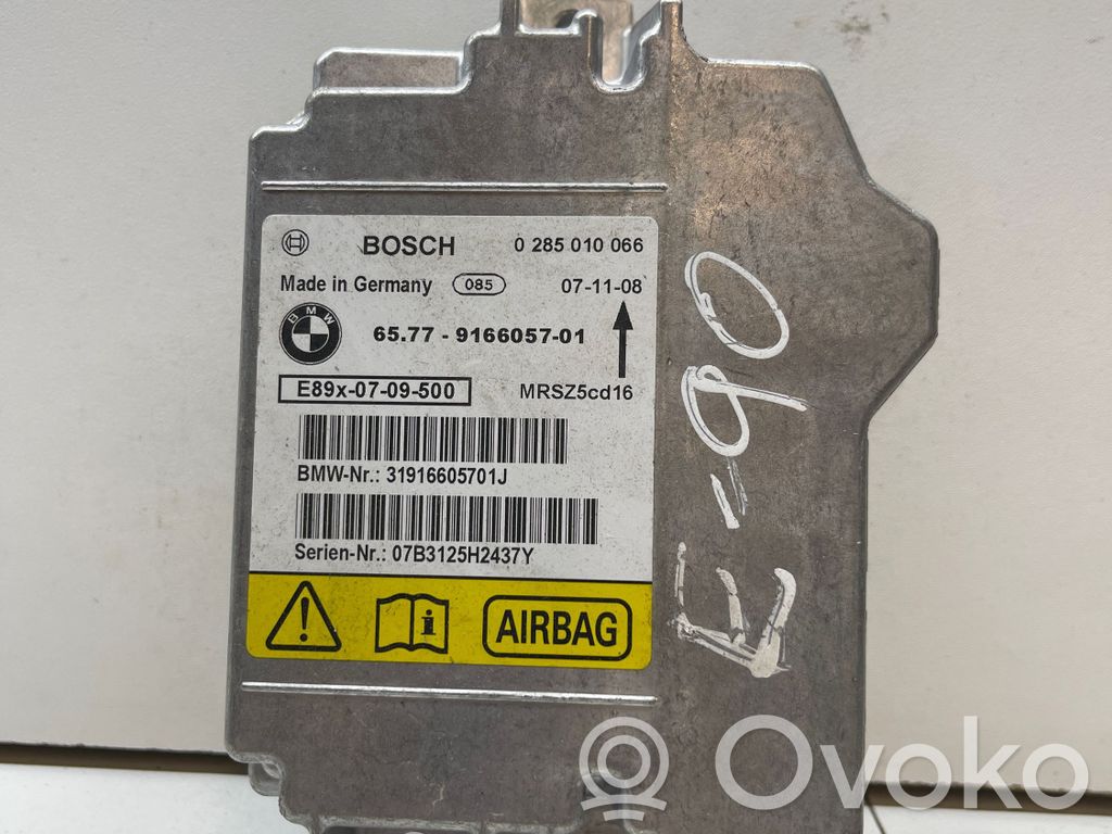 Airbag control unit/module   6577916605701,9166057,0285010066