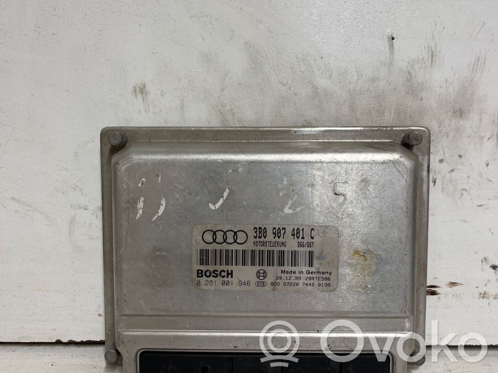 Audi A4 S4 B5 8D Engine control unit/module 