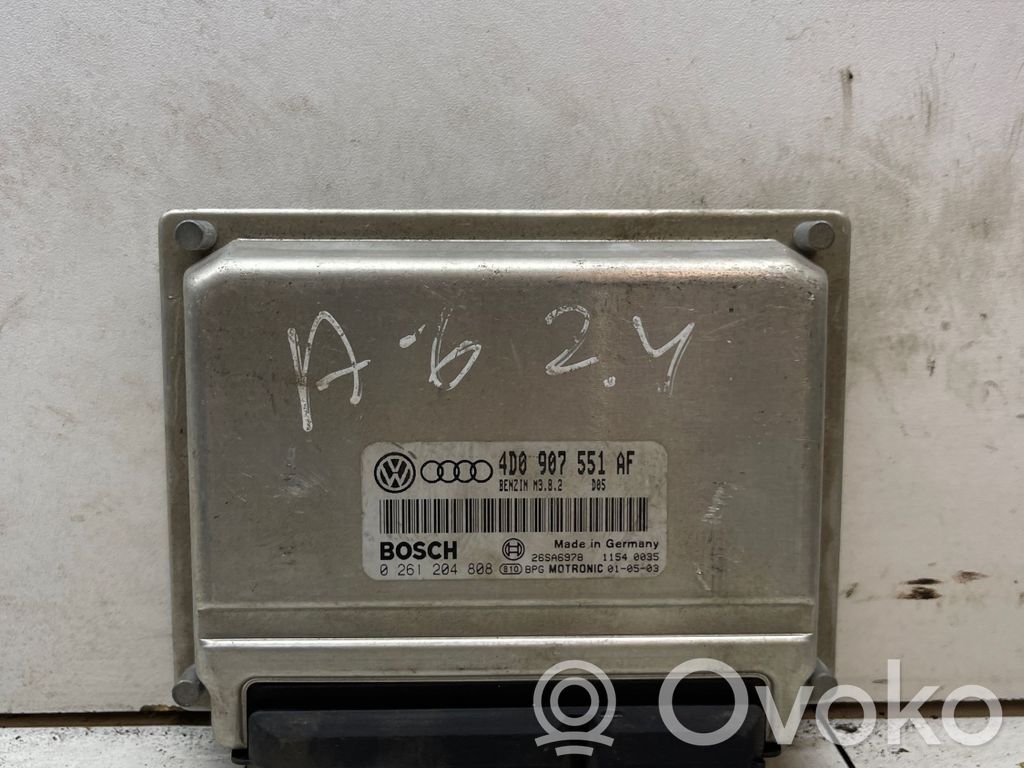 Audi A6 S6 C6 4F Engine control unit/module 