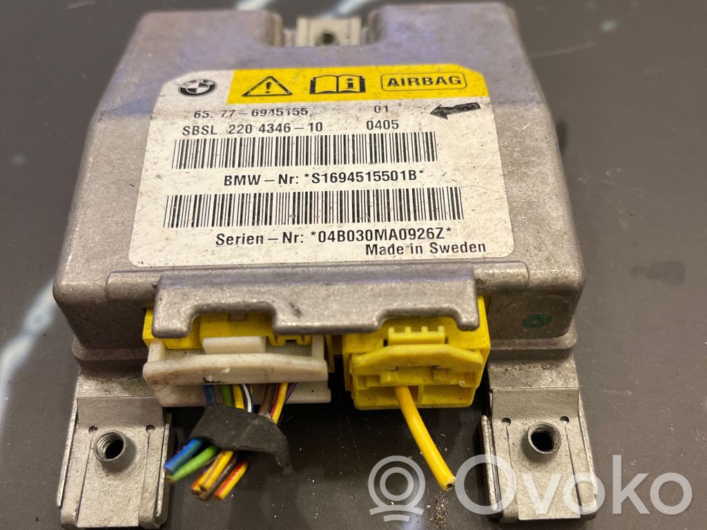 BMW 5 E60 E61 Airbag control unit/module 