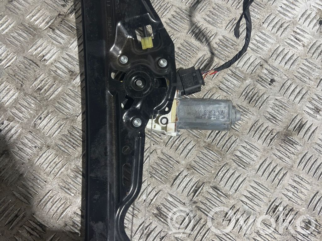 BMW 5 E60 E61 Rear door window regulator with motor 