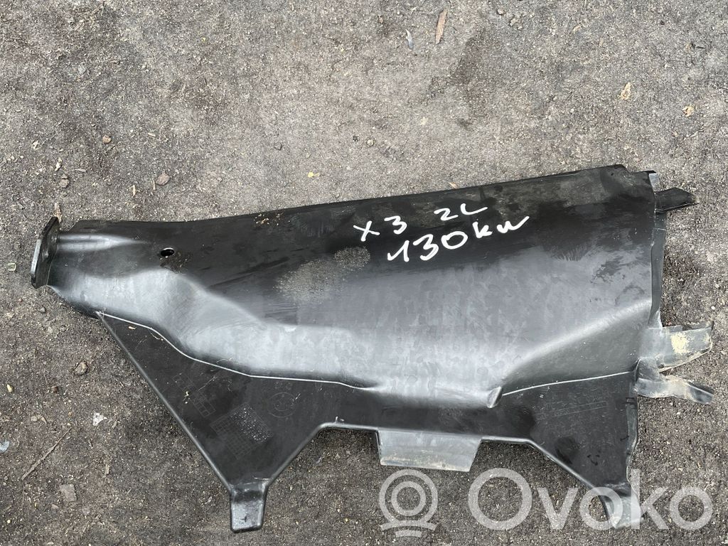 BMW X3 E83 Intercooler air guide/duct channel 