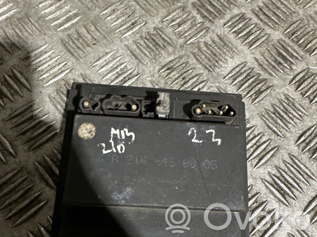 Mercedes-Benz E W210 Muut ohjainlaitteet/moduulit 