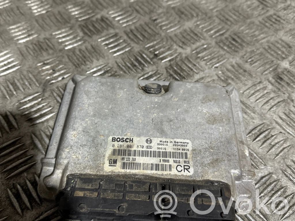 Opel Astra G Engine control unit/module 