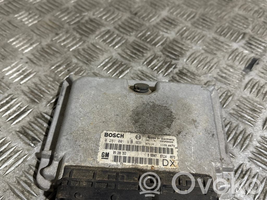 Opel Astra G Engine control unit/module 