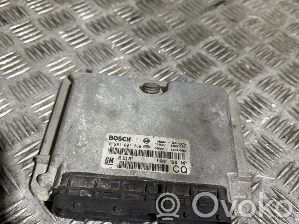 Opel Astra G Engine control unit/module 