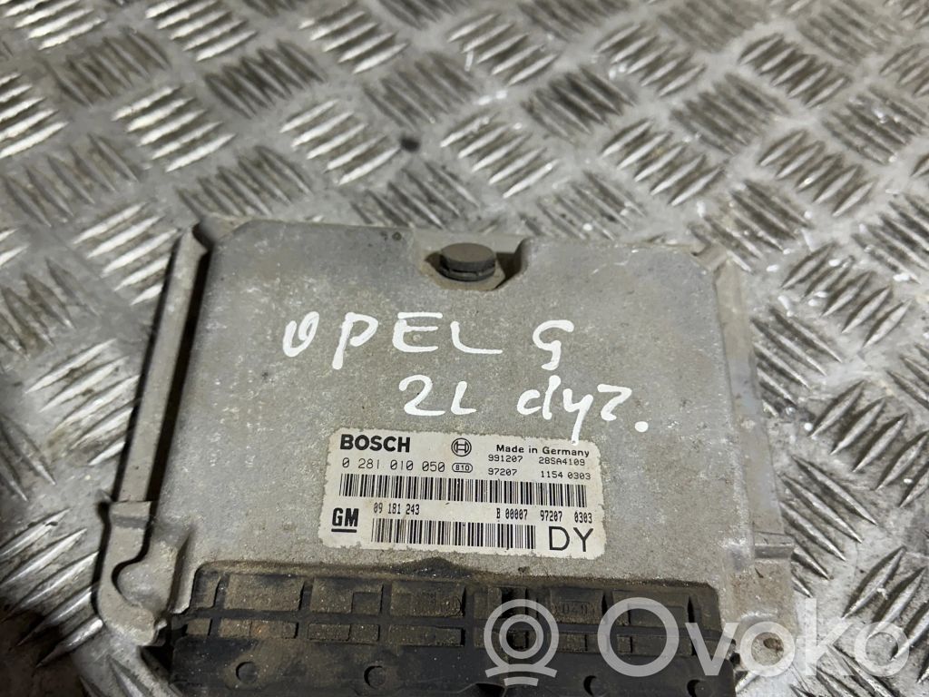 Opel Astra G Engine control unit/module 