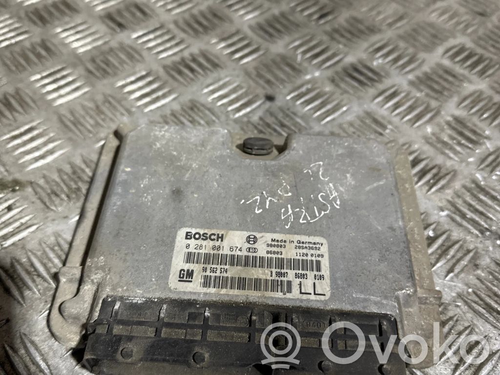 Opel Astra G Engine control unit/module 