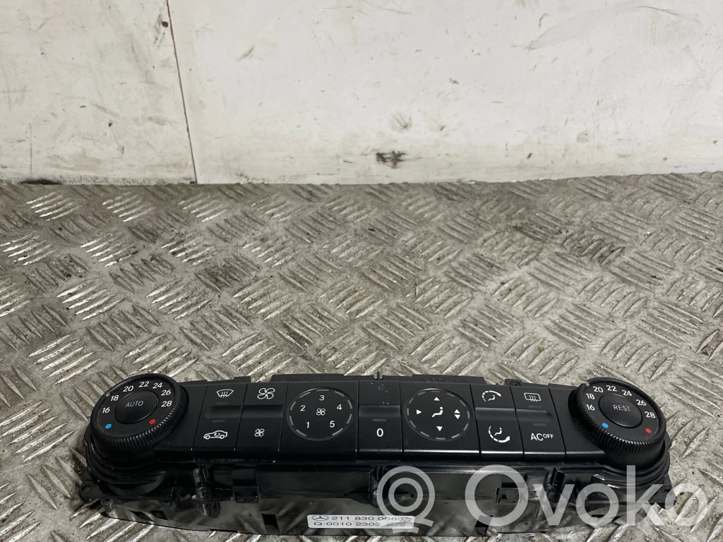 Mercedes-Benz E W211 Climate control unit 