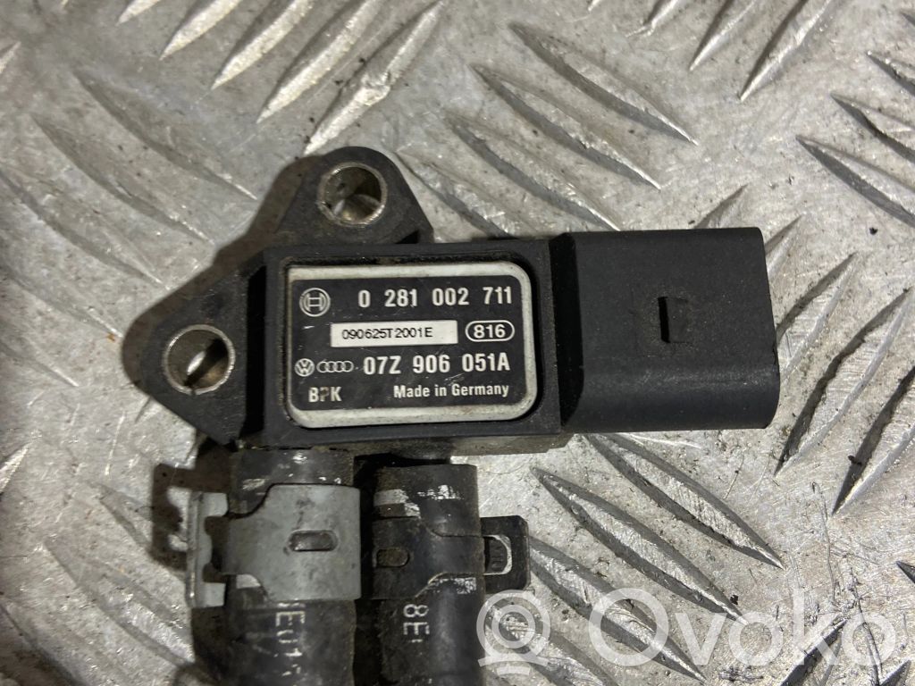 Volkswagen PASSAT B6 Capteur de pression des gaz d'échappement 