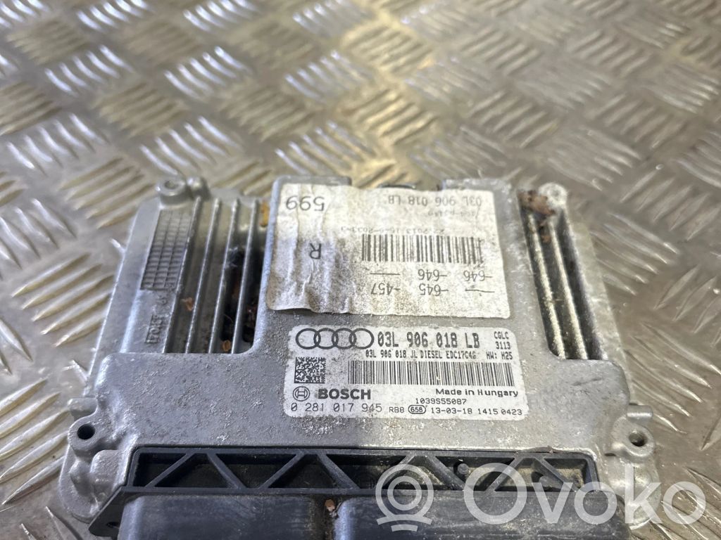 Engine control unit/module   03L906018
