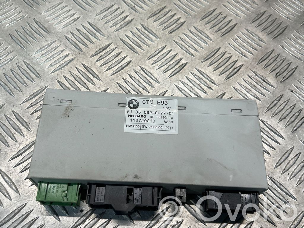 BMW 3 E92 E93 Other control units/modules 