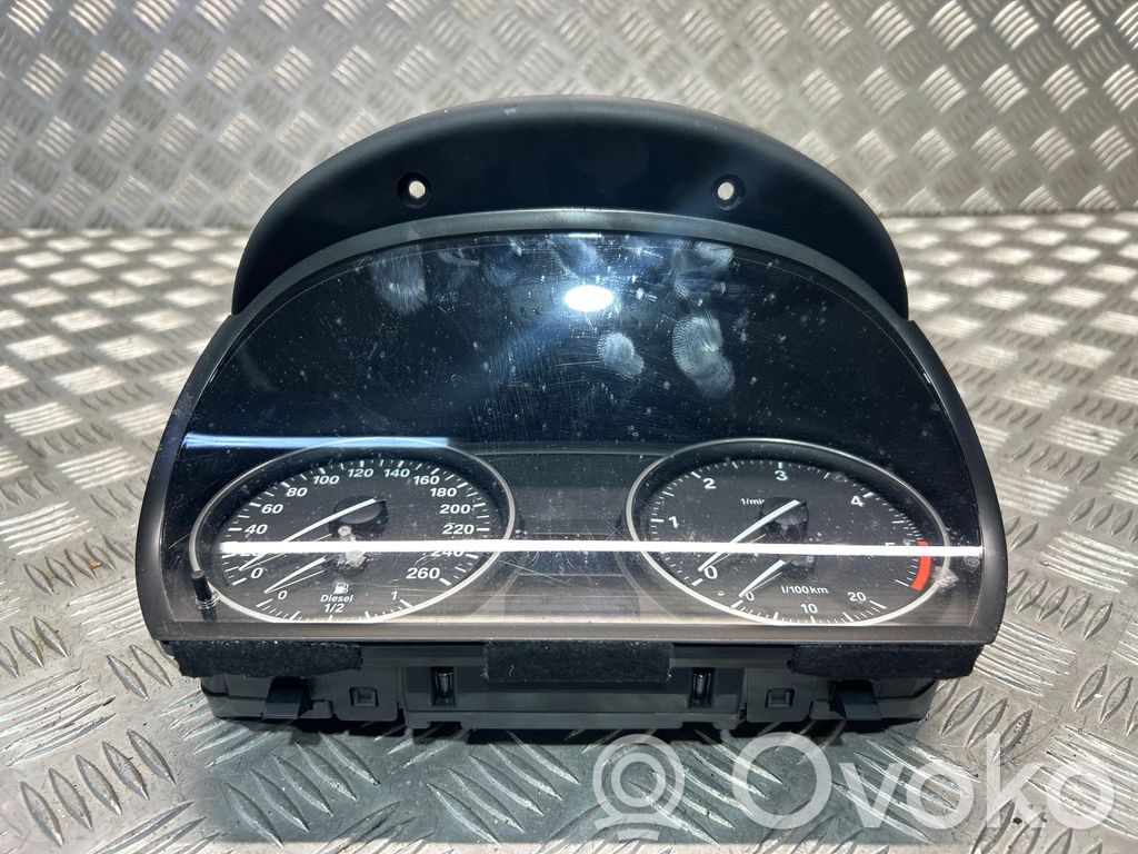 BMW 3 E90 E91 Speedometer (instrument cluster) 