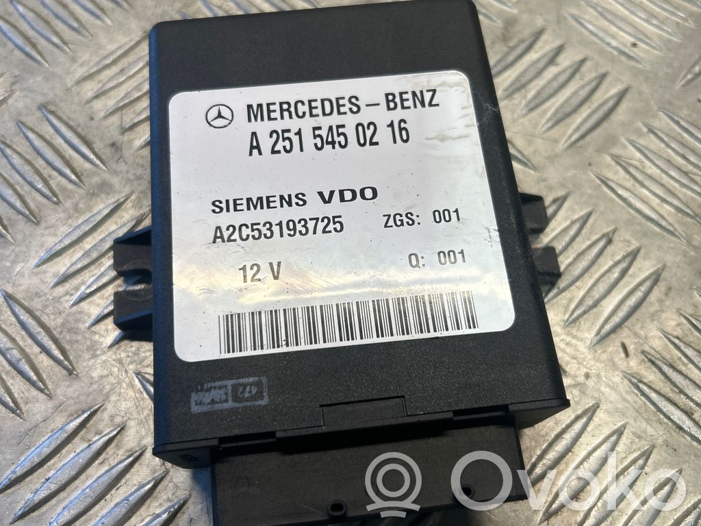 Mercedes-Benz E W211 Module de commande suspension 