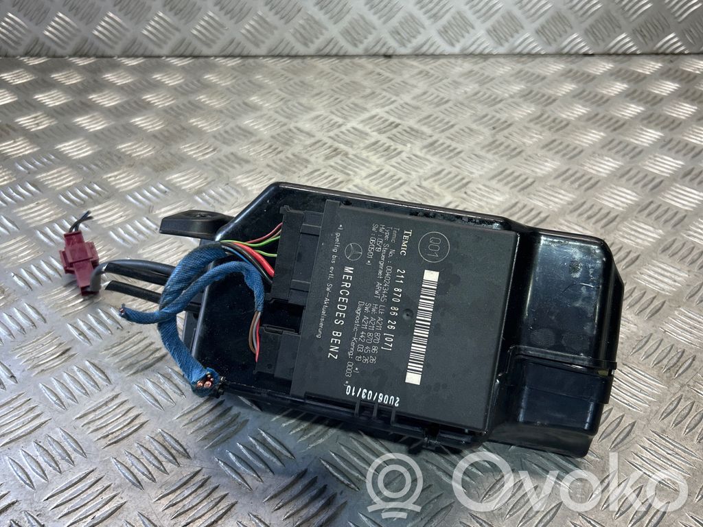 Mercedes-Benz E W211 Tailgate hydraulic pump motor 