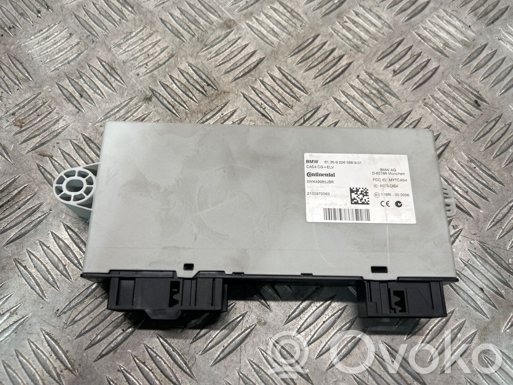 BMW 5 F10 F11 Moduł / Sterownik CAS 