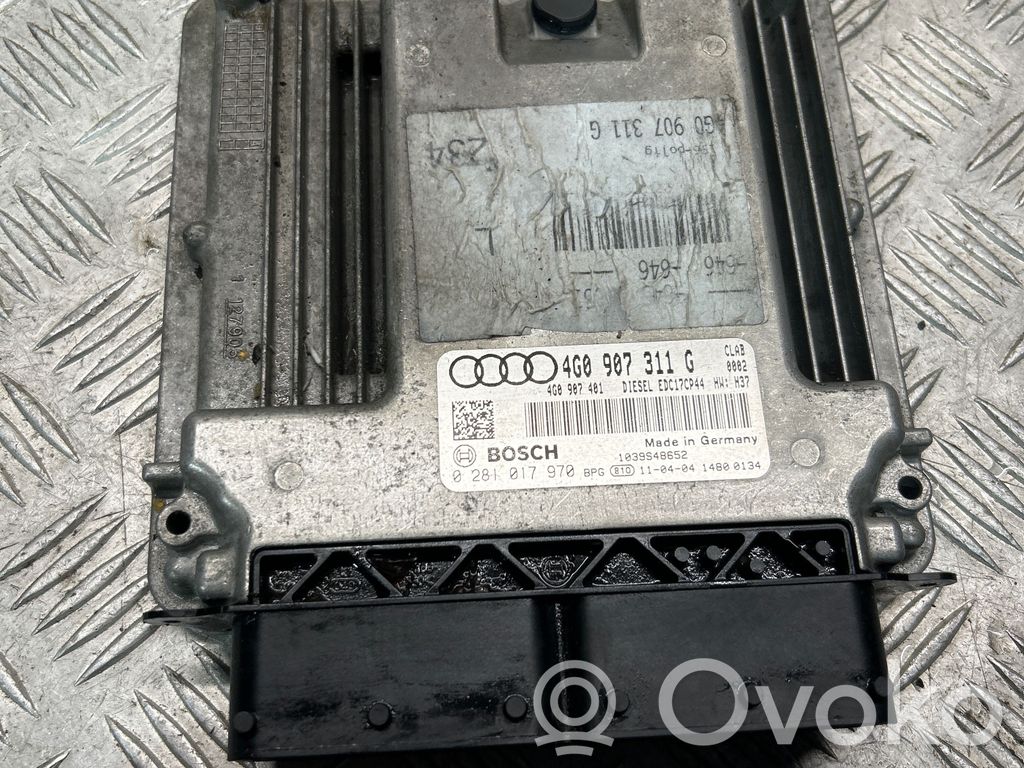 Audi A6 S6 C7 4G Engine control unit/module 