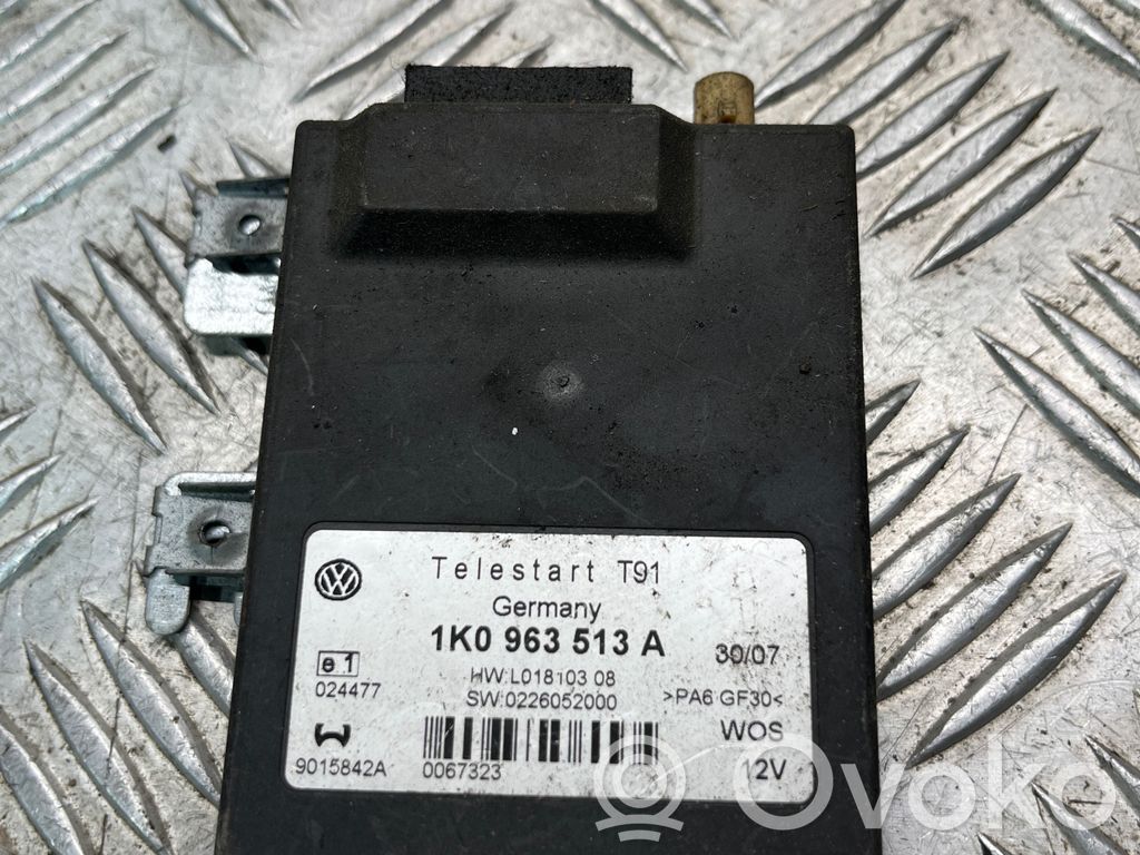 Volkswagen Transporter - Caravelle T5 Auxiliary heating control unit/module 