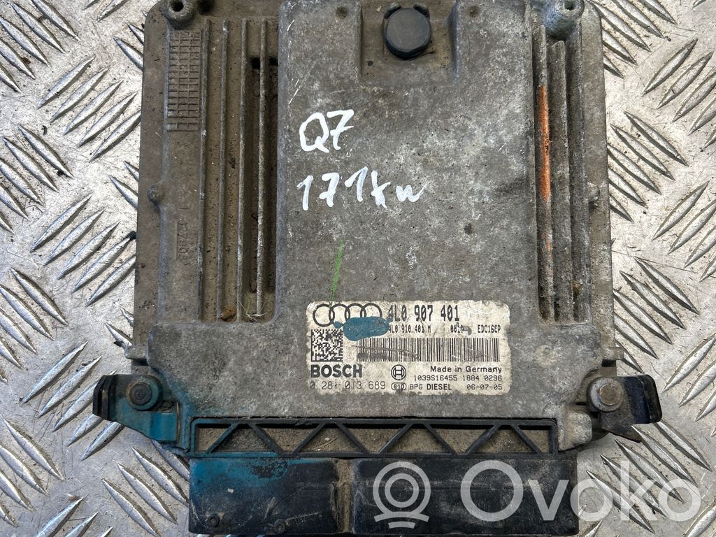 Audi Q7 4L Engine control unit/module 