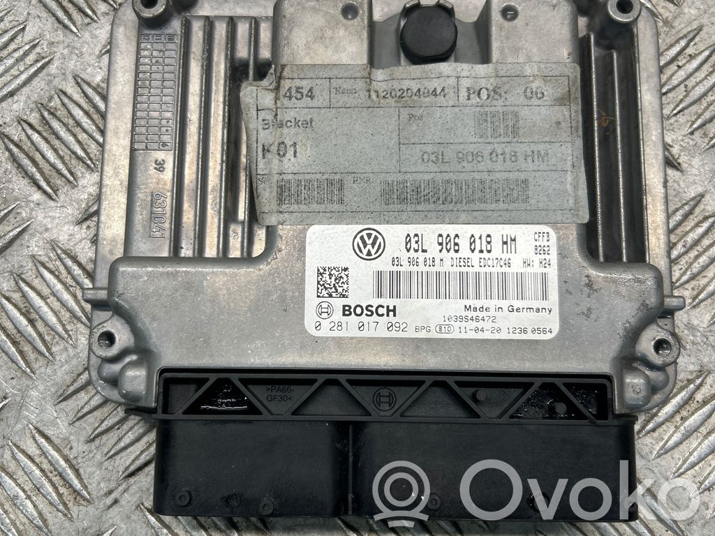 Seat Alhambra (Mk2) Engine control unit/module 