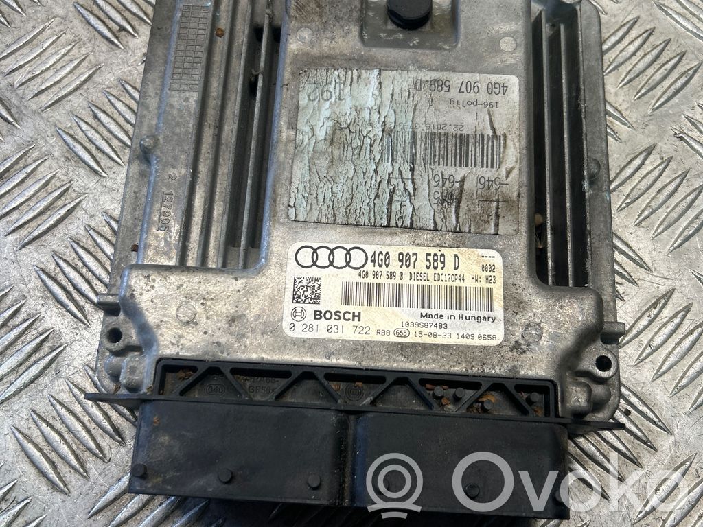 Audi A7 S7 4G Engine control unit/module 