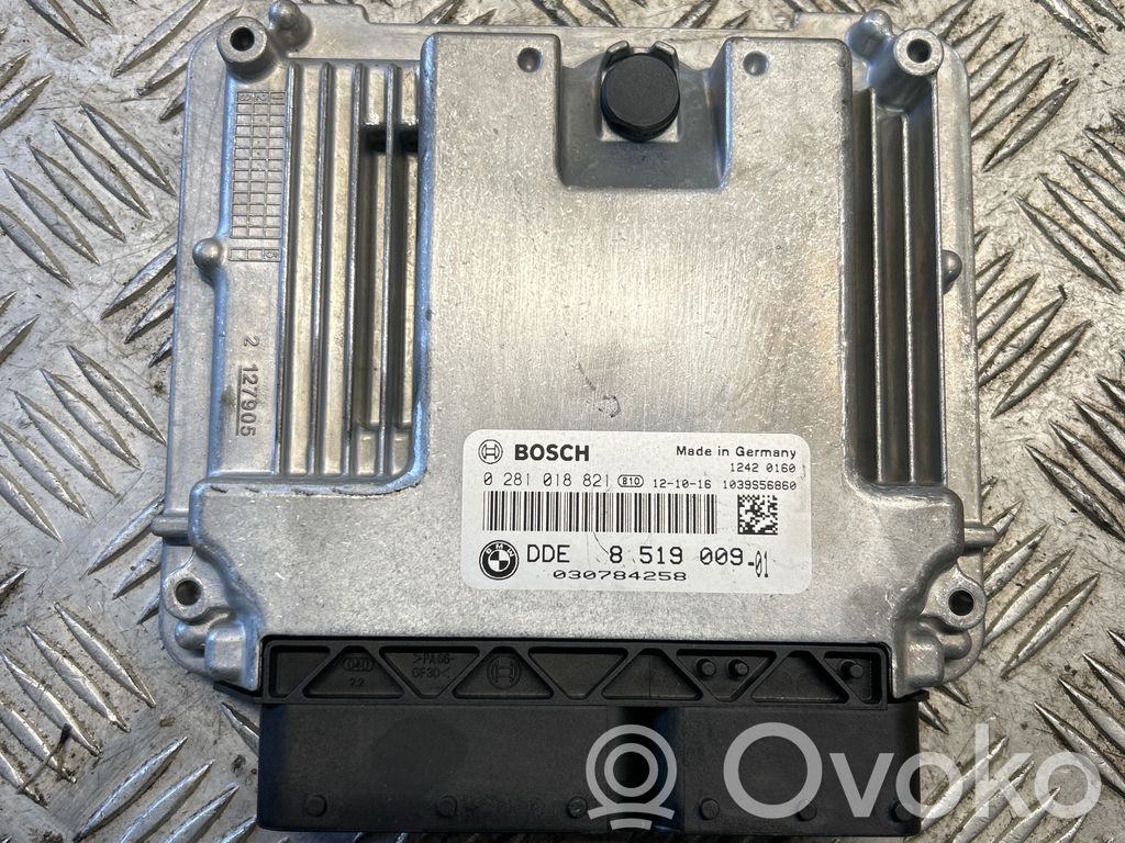 BMW X1 E84 Unidad de control/módulo del motor 