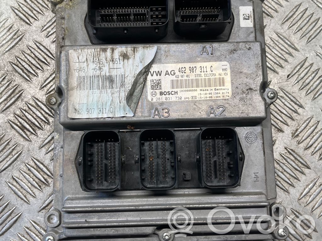 Audi A6 S6 C7 4G Engine control unit/module 