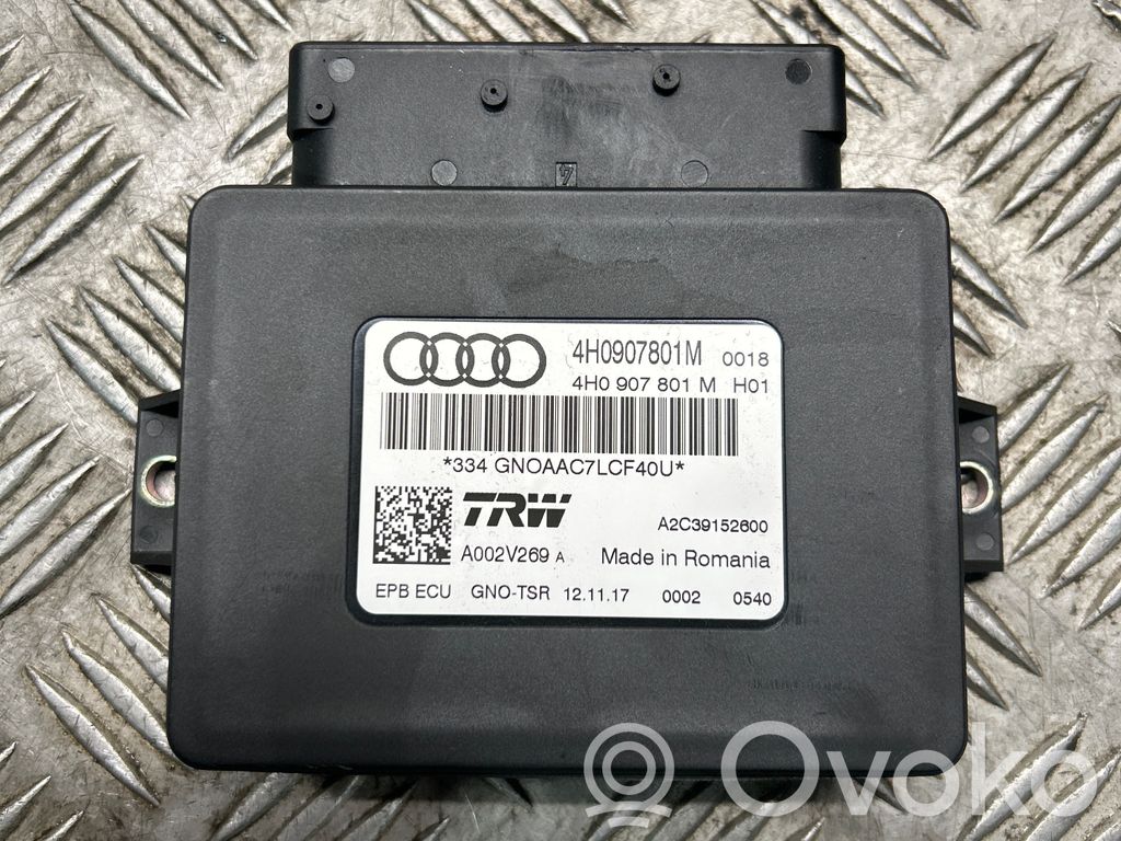 Audi A6 S6 C7 4G Hand brake control module 