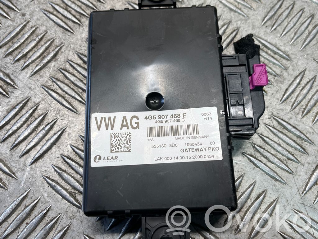 Audi A6 S6 C7 4G Módulo de control Gateway 