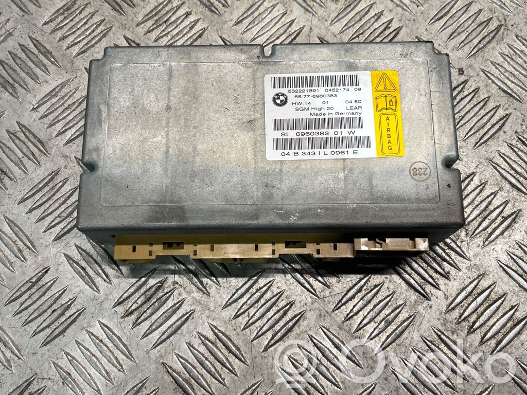 Unidad de control/módulo del Airbag   6960383