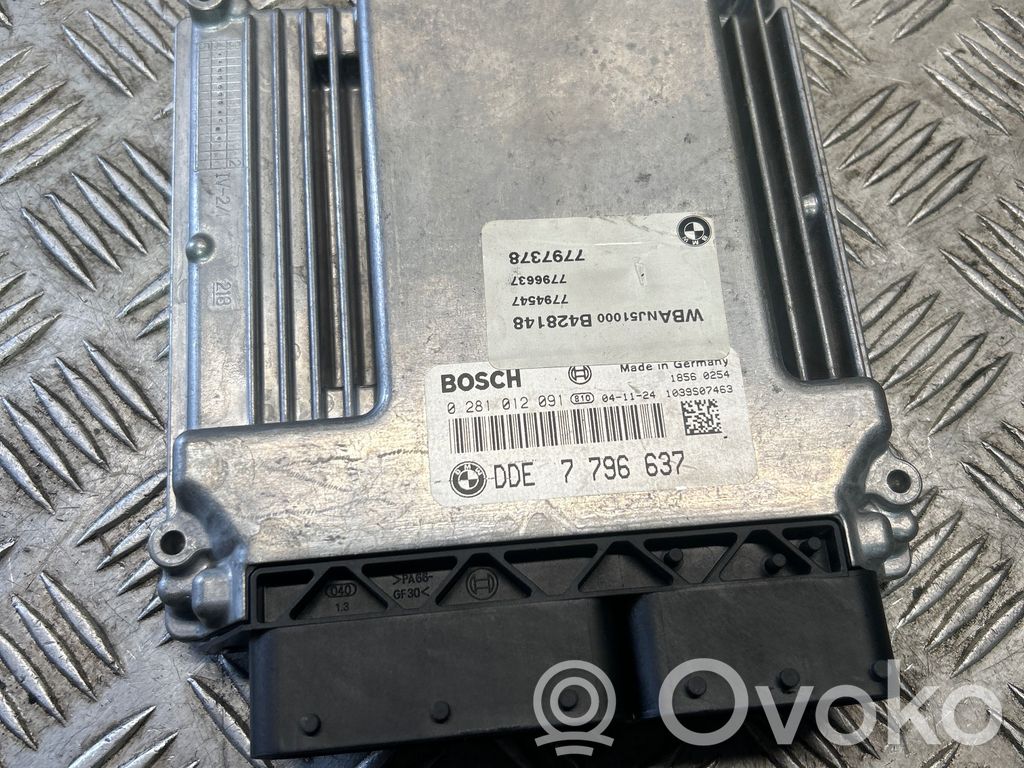 BMW 5 E60 E61 Engine control unit/module 