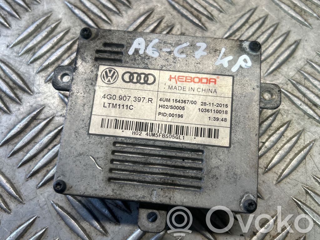Audi A6 S6 C7 4G Headlight ballast module Xenon 